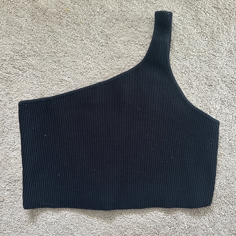 Sculpt Knit Babaton One Strap Tank
